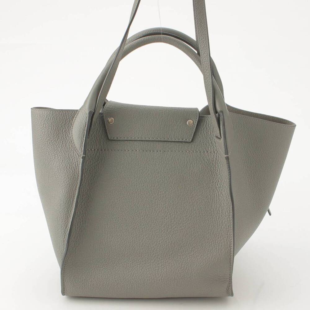 Celine Bag Leather Handbag Gray - Picture 4 of 8